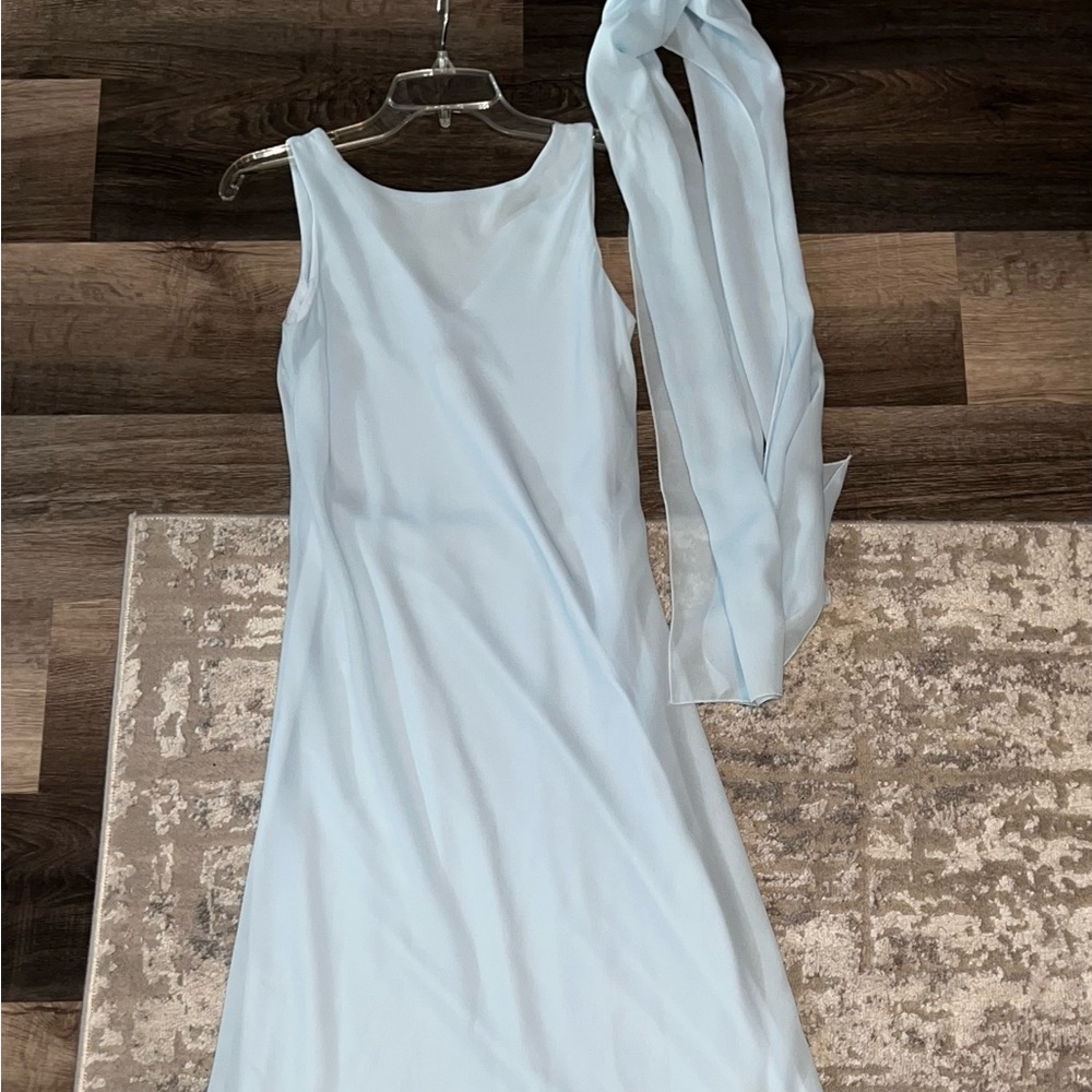 Plain Baby blue wore in a wedding. Offers are welcomed